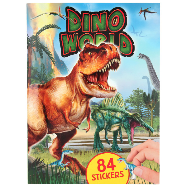 DINO WORLD - Stickerbuch Puffy Sticker