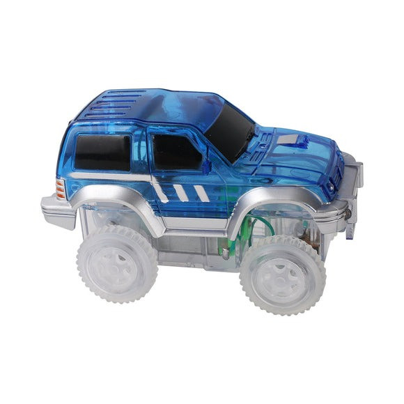 CleverClixx - Spielzeugauto Race Track Car Blue