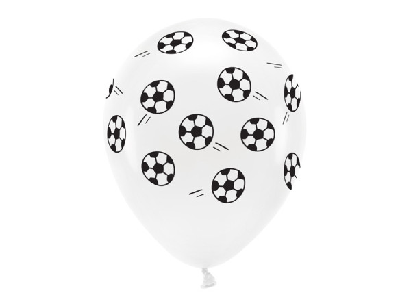 PartyDeco - Luftballon-Set Eco Fußball