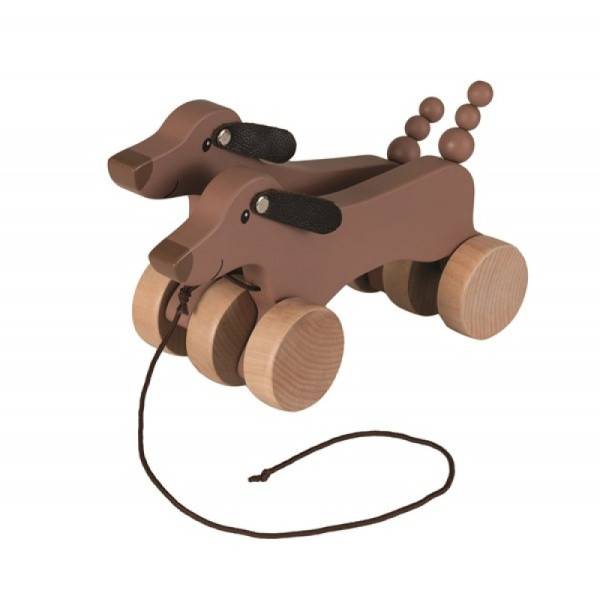 Egmont Toys - Nachziehtier Hund Dackel-Dou
