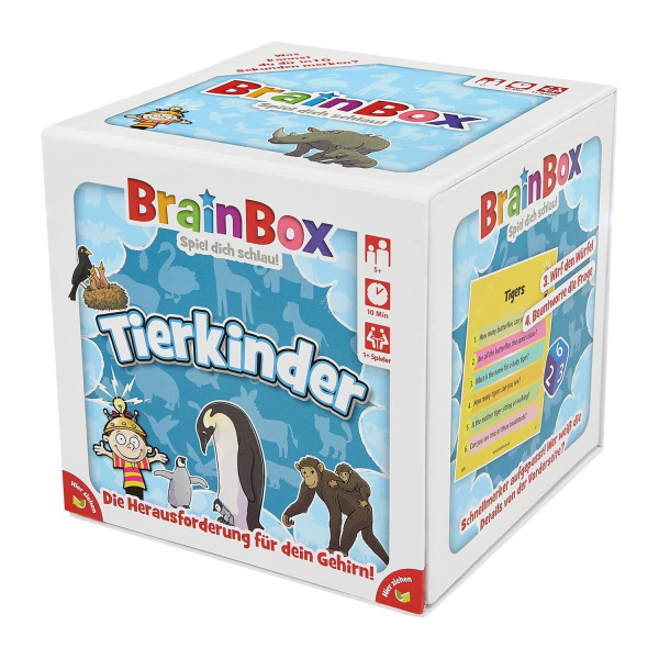BrainBox - Lernspiel: Tierkinder