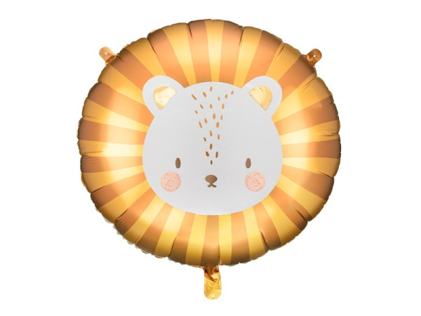 PartyDeco - Folienballon Löwe 70x67 cm