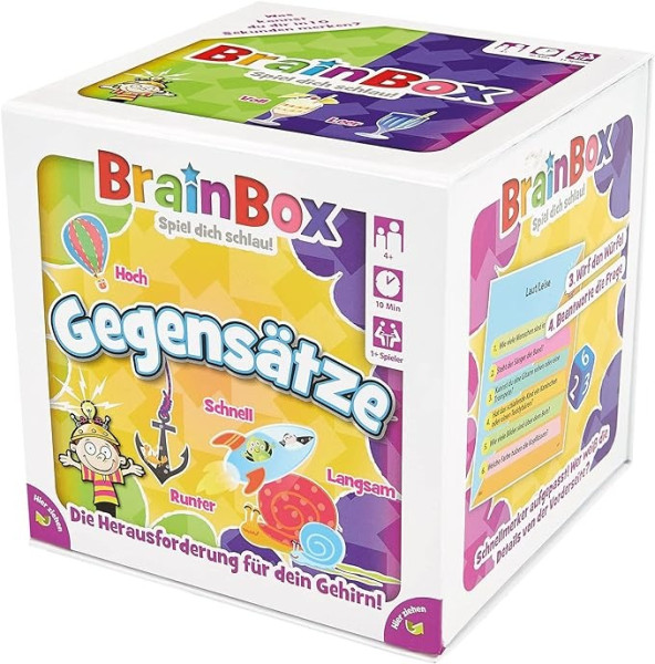BrainBox - Lernspiel: Gegensätze
