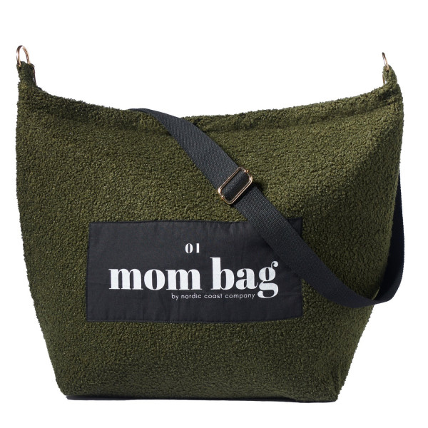 Nordic Coast Company - Mom Bag Boucle oliv