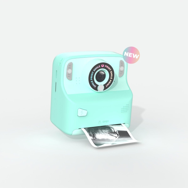 MOB - Kinderkamera mit Sofortdruck Pixiprint Turquoise