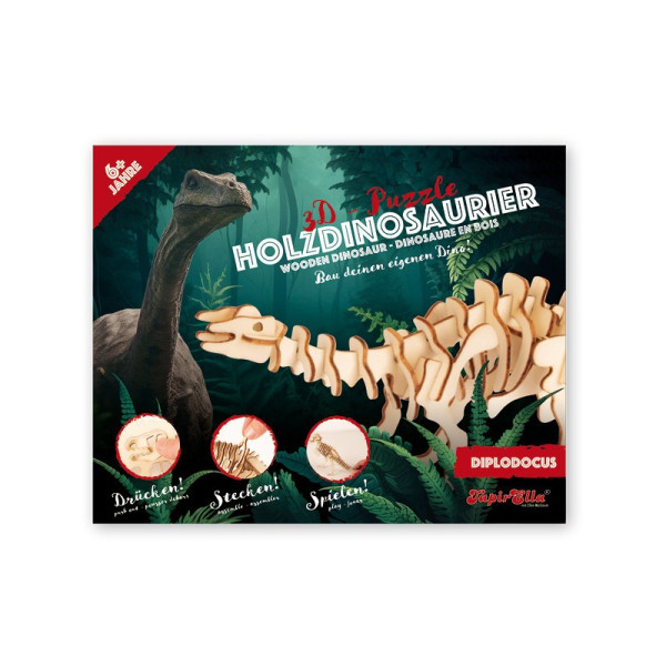 TapirElla - 3D Puzzle Holzdinosaurier