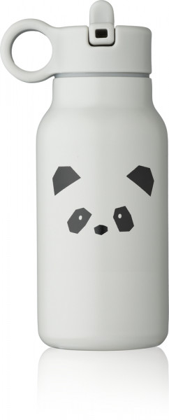 Liewood - Trinkflasche Falk Panda light grey 250 ml