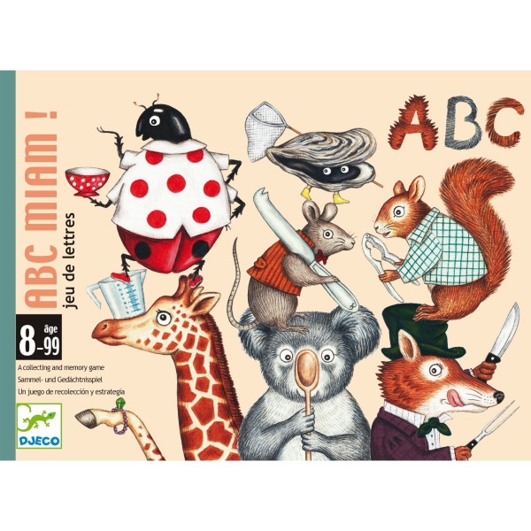 Djeco - Kartenspiel ABC Miam