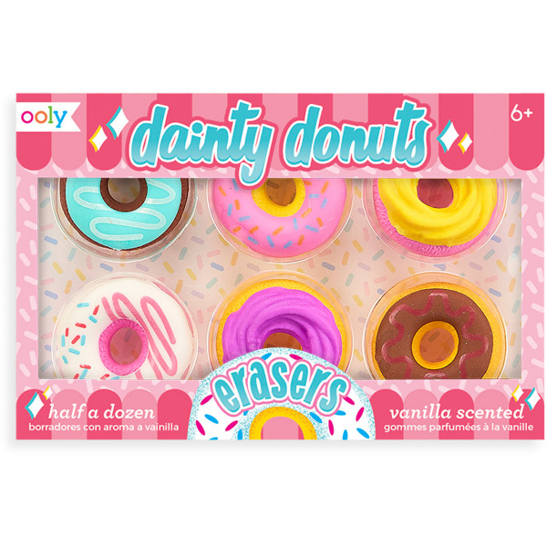ooly - Radiergummi "Donut" 6er Set