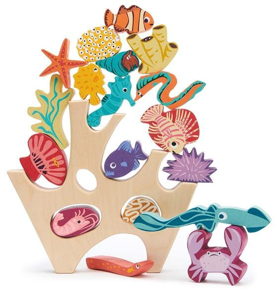tender leaf toys - Stapelspiel Korallenriff
