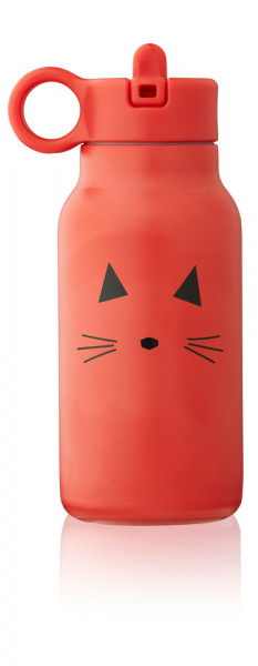 Liewood - Trinkflasche Falk Cat apple red 250 ml