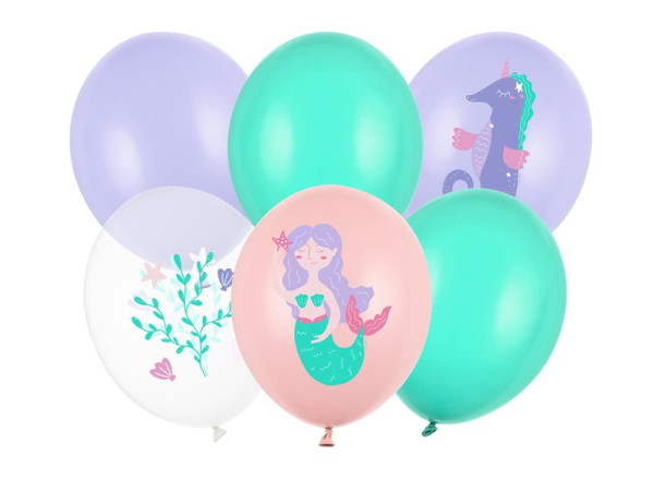 PartyDeco - Luftballon-Set Mermaid
