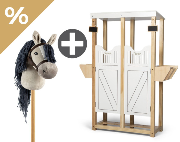 Dream Deals - Hobby Horse: Stall + Pferd