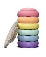Stapelstein - RAINBOW pastell bundle 6+1