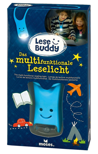 moses - Leselicht Lese Buddy blau