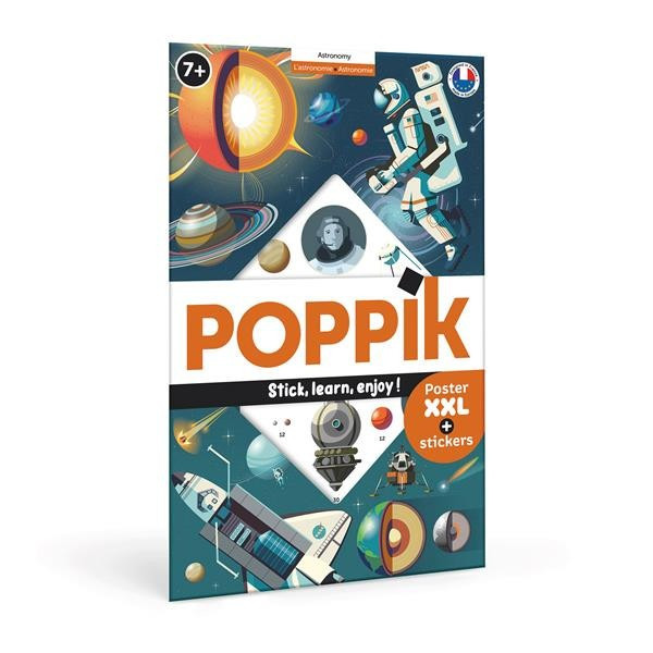 Poppik - Stickerposter Astronomie