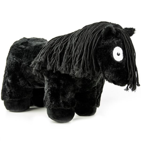 Crafty Ponies - Kuschelpferd 48cm schwarz/schwarz