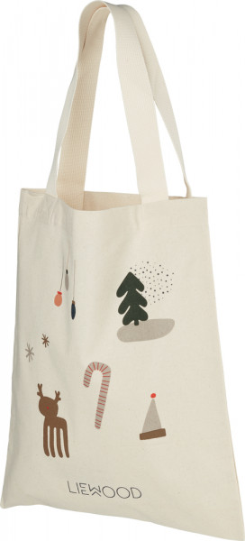 Liewood - Tasche "Tote bag small" Holiday/sandy mix