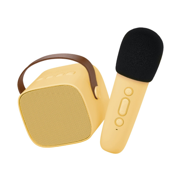 Lalarma - Mikrofon mit Lautsprecher Yellow