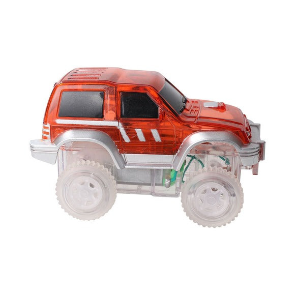 CleverClixx - Spielzeugauto Race Track Car Red