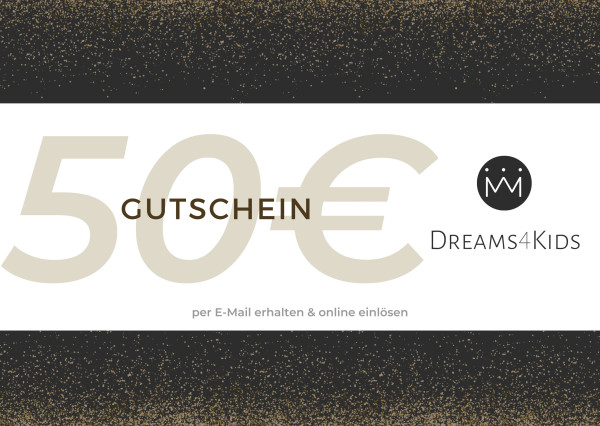 50 EUR Dreams4Kids Gutschein