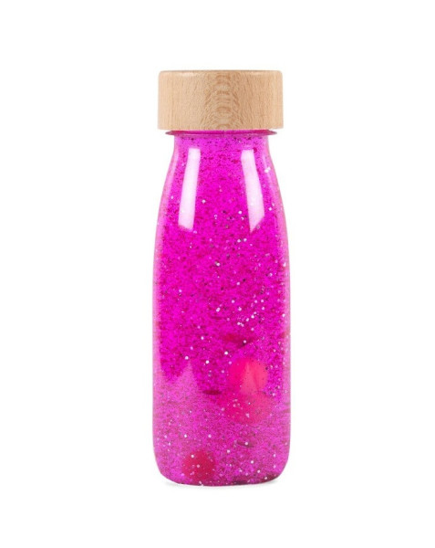PETIT BOUM - Sensorikspielzeug "Float Bottle Pink"