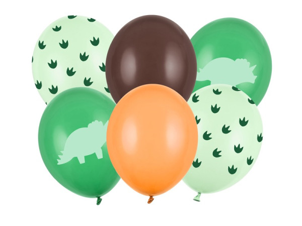 PartyDeco - Luftballon-Set Dinosaurier