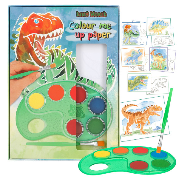 DINO WORLD - Colour Me Up Paper