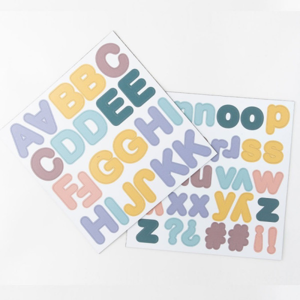 Ferflex - Magnetspiel Buchstaben pastell