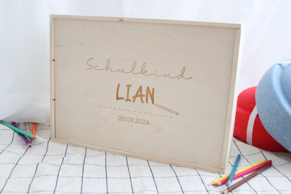 Invy Design - Erinnerungsbox "Schulkind"