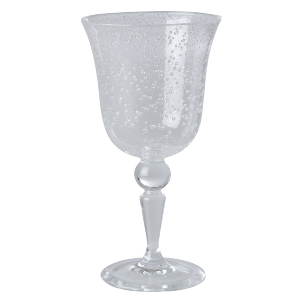 RICE - Weinglas aus Acryl Bubble Clear