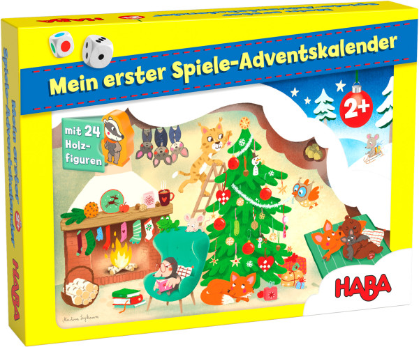 HABA - Mein erster Spiele-Adventskalender – Weihnachten in der Bärenhöhle