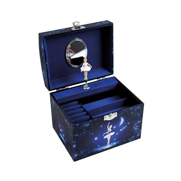 trousselier - Schmuckbox mit Musik Ballerina blau