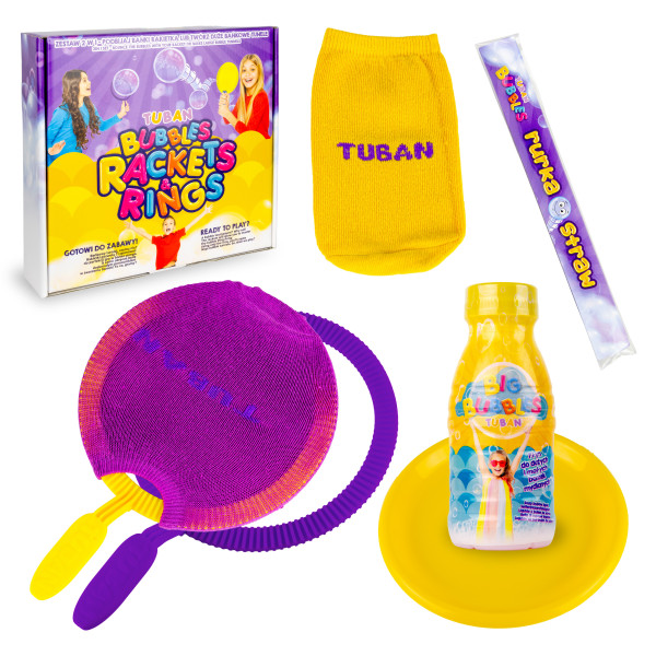 TUBAN - Seifenblasen-Set Ping Pong