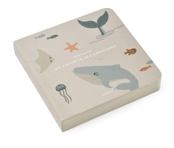 Liewood - Babybuch Bertie Sea creature/sandy