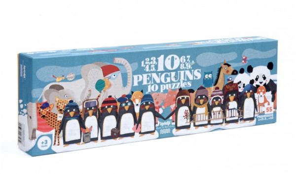 Londji - Puzzle "10 Penguins"
