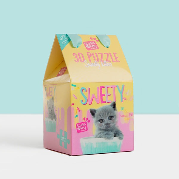 Studio Pets - Puzzle Milk Box "Marshmallow"